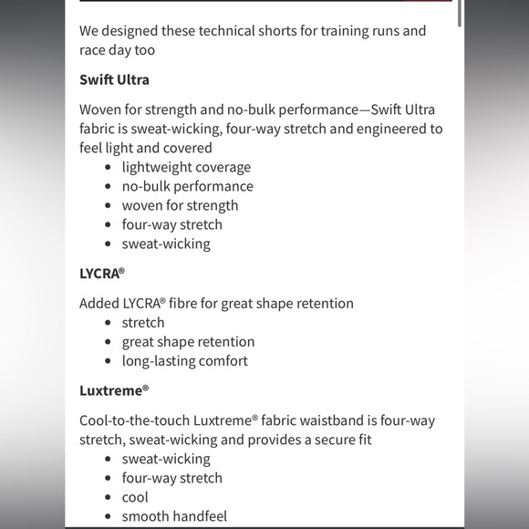 Lululemon Speed Short Size 10 Raspberry Pink - Picture 9 of 10